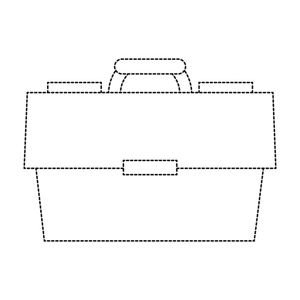 商务公文包孤立图片下载