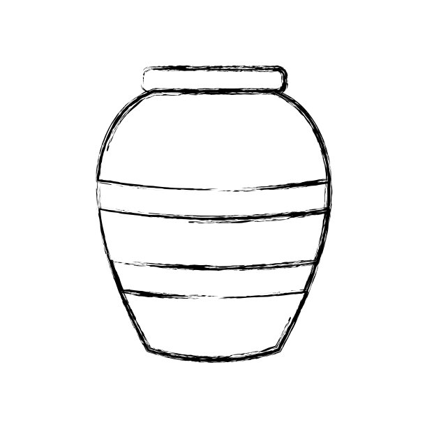 植物装饰花瓶图片下载