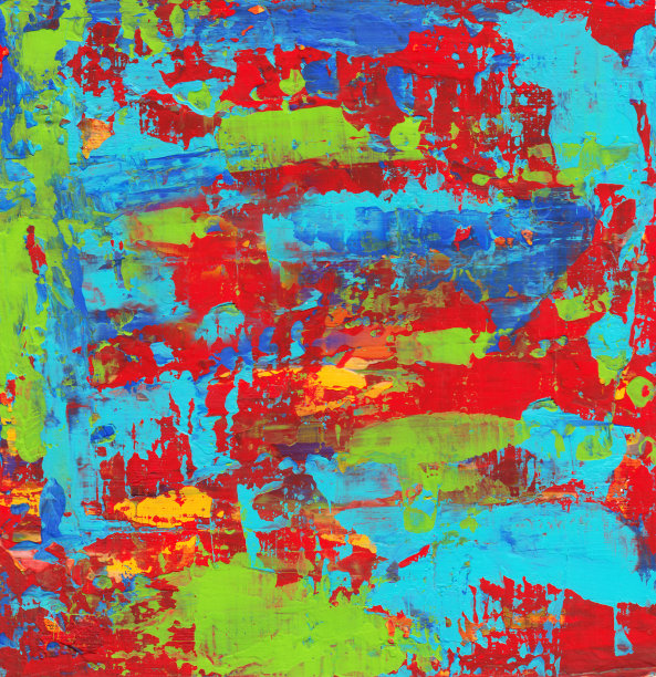 抽象的彩色画图片下载