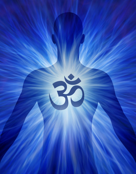 人与脉轮的插图图片下载