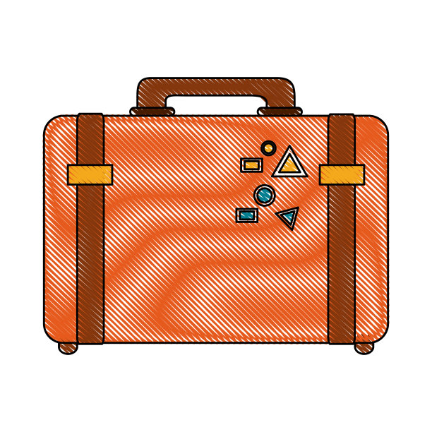 旅行手提箱象征图片下载