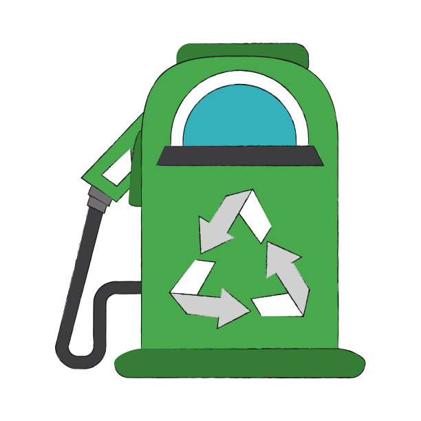 绿色燃料分配器图片下载