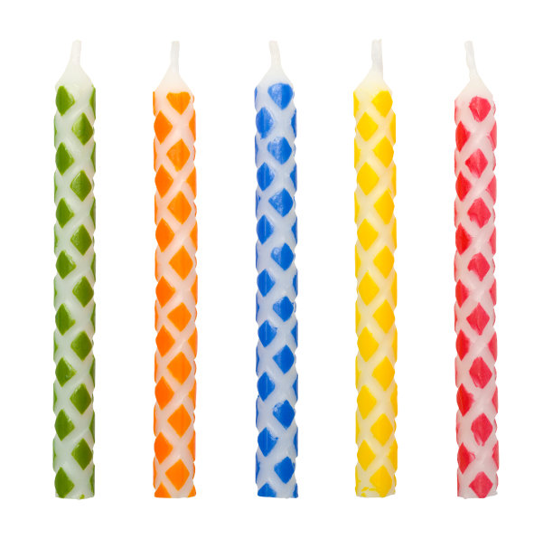 网纹生日蜡烛图片下载