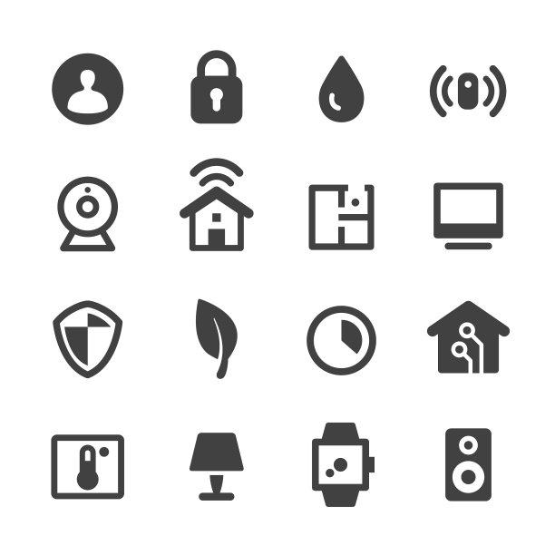 家庭自动化图标- Acme系列图片下载