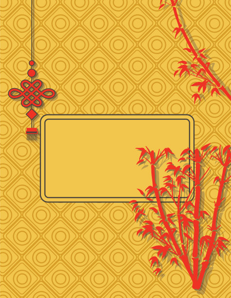 中国新年背景在3D剪纸风格图片下载