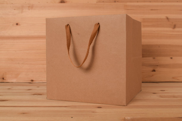 空白棕色纸袋图片下载