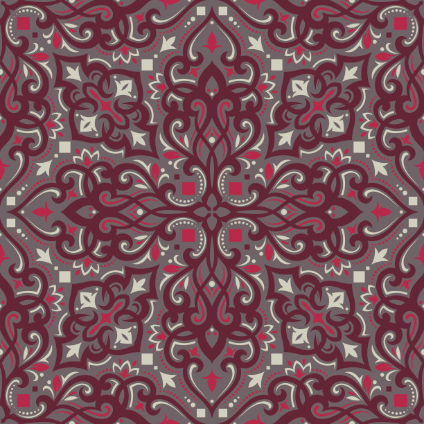 矢量缎无缝模式素材图片