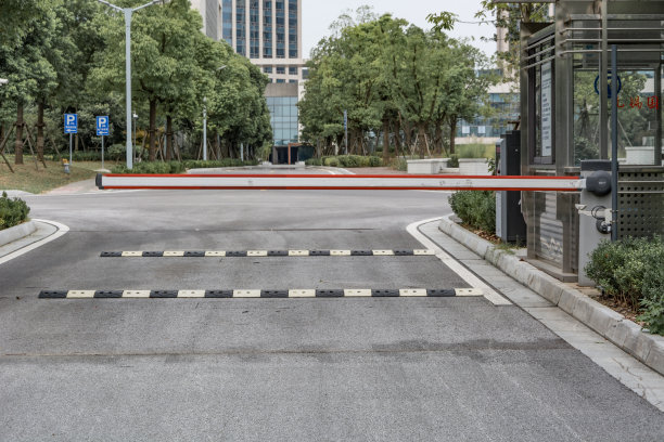 模糊停车障碍 停车屏障停车屏障停车图片下载