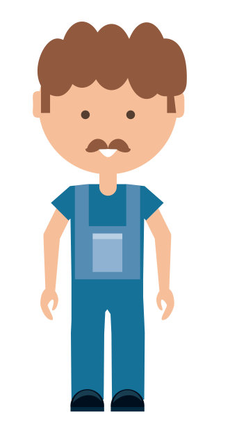 卡通机械师图标图片下载