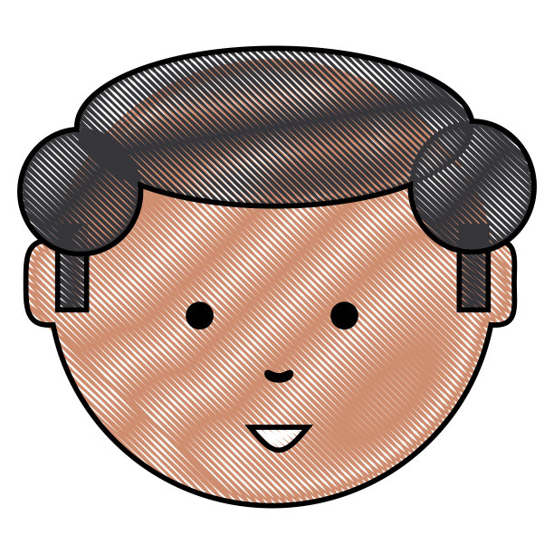 卡通人脸图标图片下载