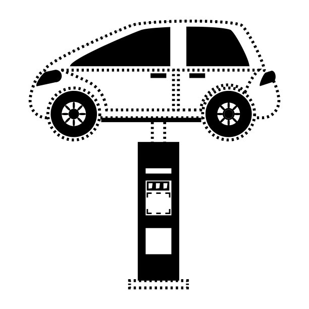 轿厢升降机图标图片下载