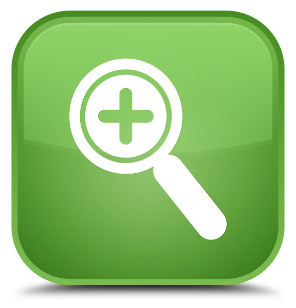 放大图标特殊的软绿色方形按钮图片下载