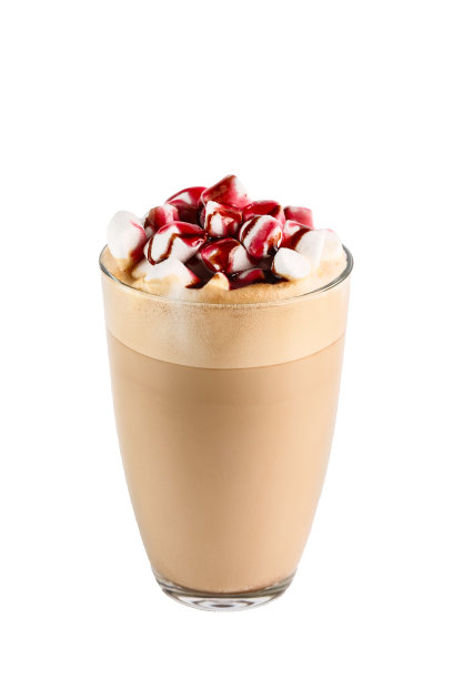 咖啡在玻璃。孤立的图片下载