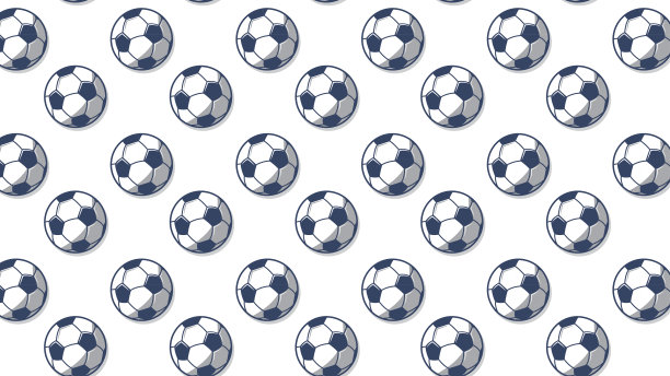 足球无缝模式设计模板图片下载