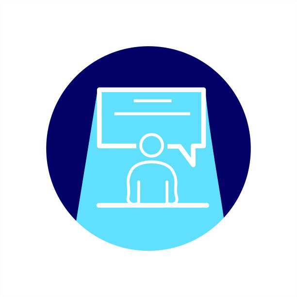 人的支持。带有长阴影的线条图标。图片下载