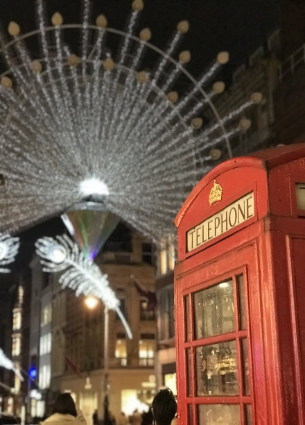 圣诞街装饰图片下载