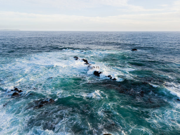 海上鸟瞰图图片下载
