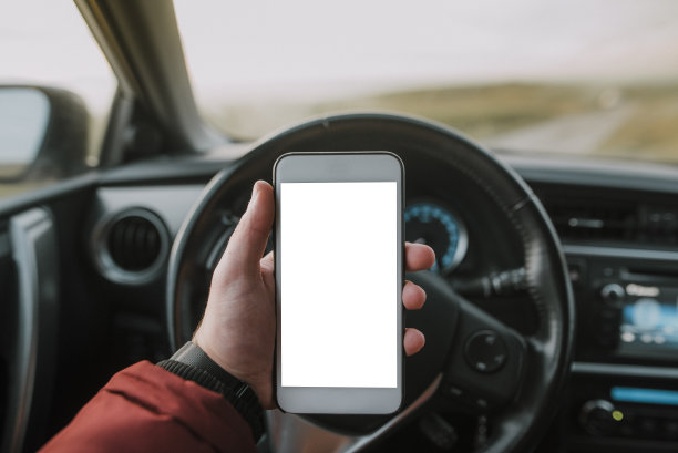 车内空白手机图片下载