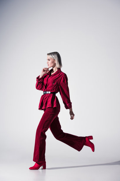 迷人的优雅的女孩素材图片