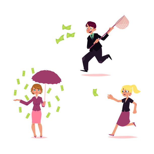 矢休闲人追逐金钱集图片下载