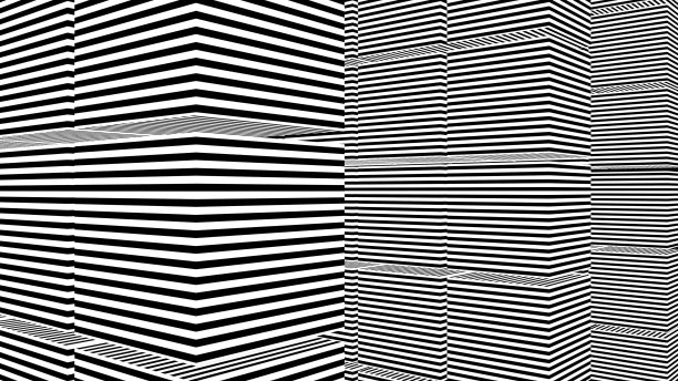 抽象背景与黑白条纹图片下载