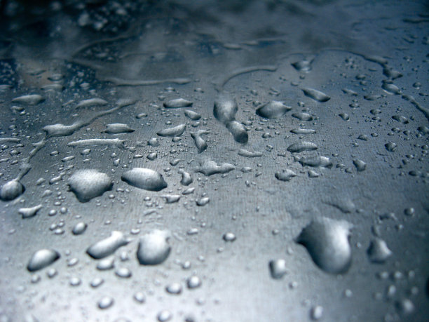 玻璃上的水滴图片下载