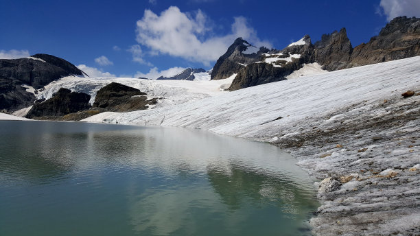冰川湖图片下载