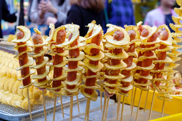 首尔街头小吃图片下载