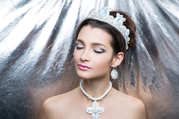 女人美貌脸蛋化妆图片下载