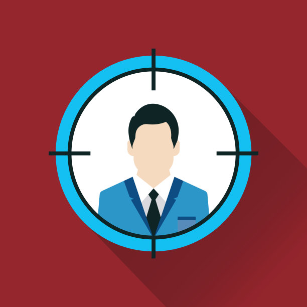 目标受众平面图标图片下载