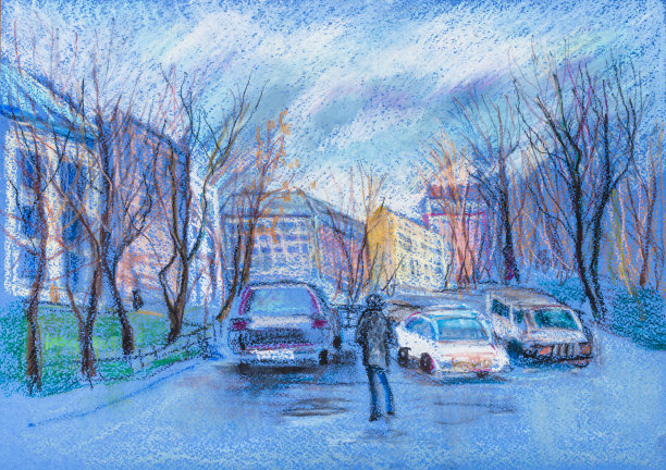 莫斯科的街道图片下载