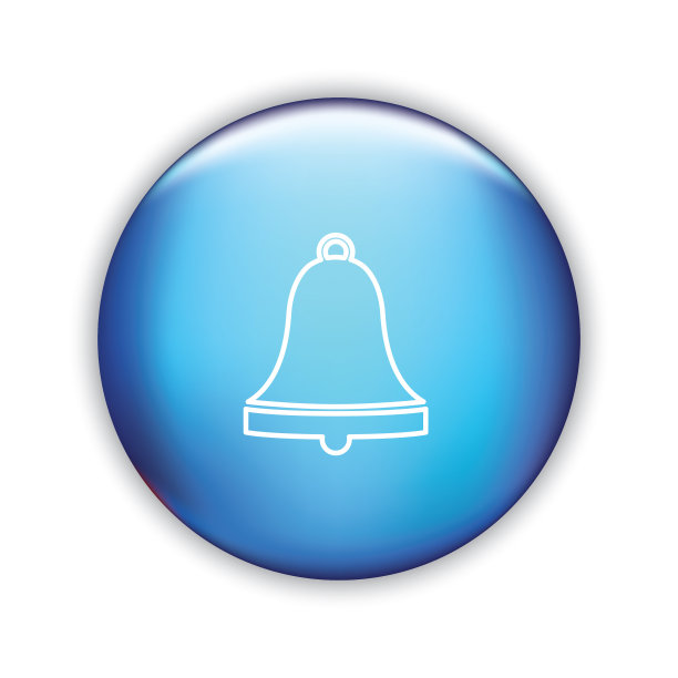 细线圣诞图标在闪亮的按钮图片下载