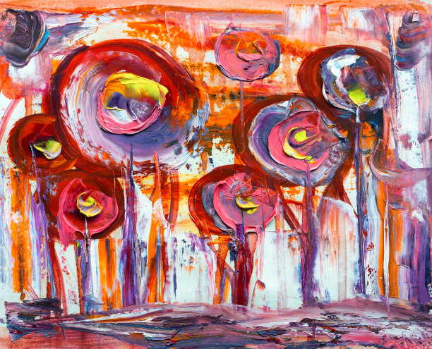 油画插画素材ID：304264710