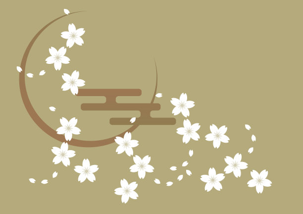 樱花背景图片图片下载