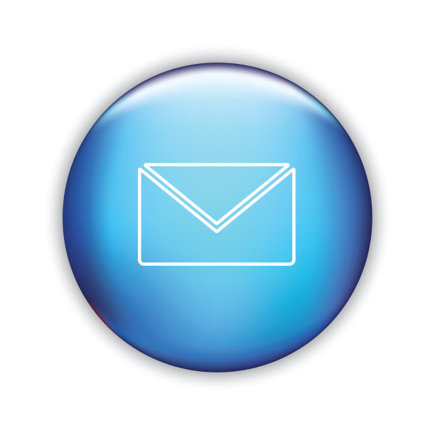 在闪亮的按钮上的细线图标-网站元素图片下载