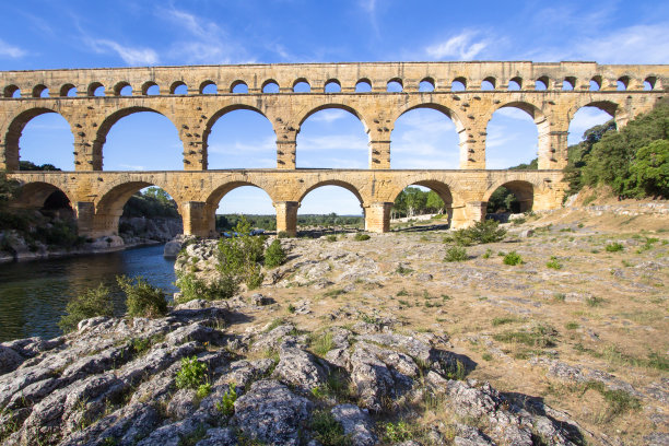 加德桥，法国图片下载