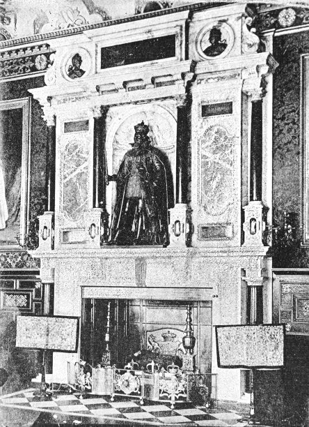 哈特菲尔德住宅的壁炉图片下载