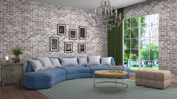 场景插画素材ID：304324470