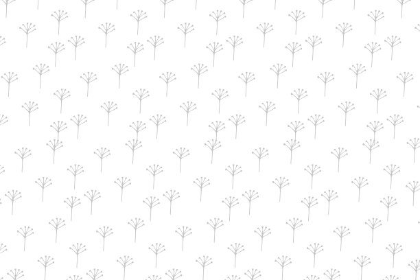 灰色花叶植物花背景矢量为网和打印图片下载