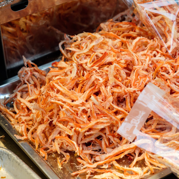 烤鱿鱼丝(韩国街头小吃)图片下载