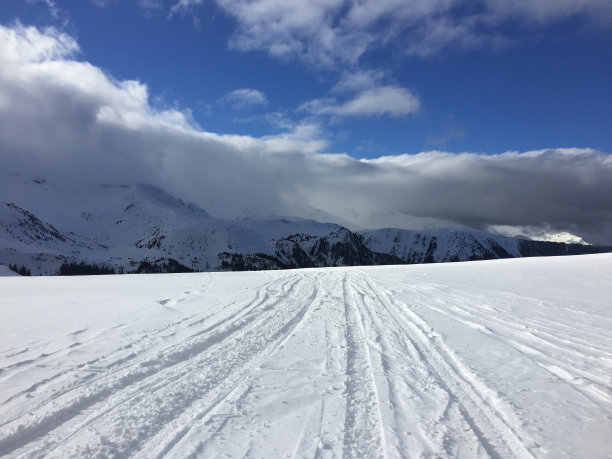 白色的风景图片下载