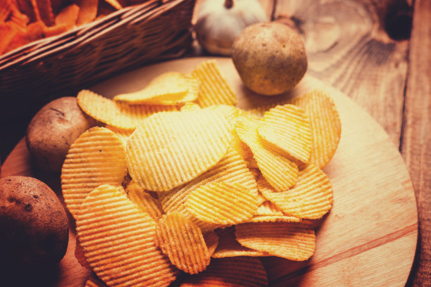 脆薯片和土豆图片下载