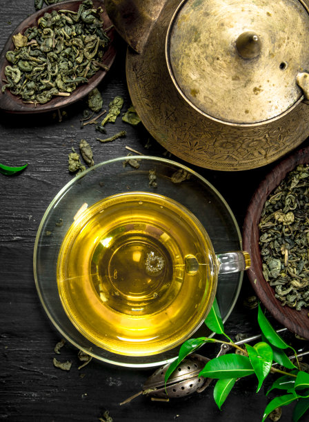 清香绿茶茶叶图片下载