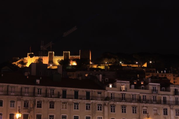 里斯本的夜景图片下载