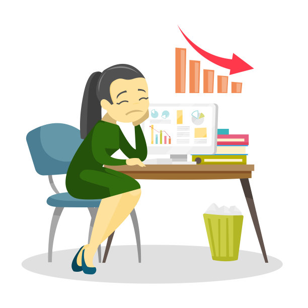 女人担心生意每况愈下图片下载