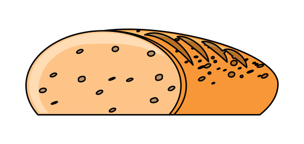 面包片图标图片下载
