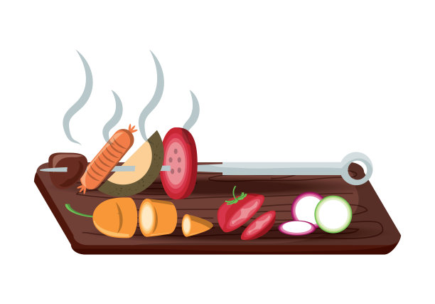 烤食品设计图片下载