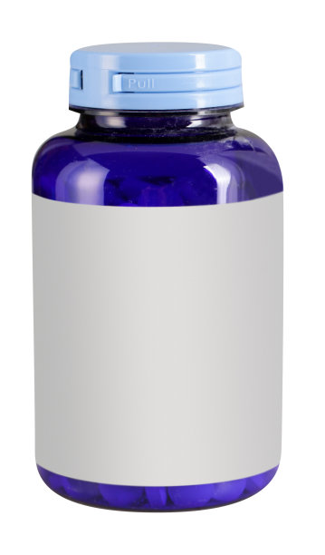 蓝色补充瓶图片下载