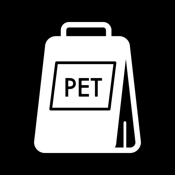 包装宠物食品简单矢量图标。黑白插图的宠物餐。固体线性图标。图片下载