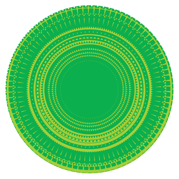 彩色曼荼罗向量与复制空间图片下载